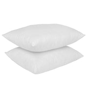 Royal Comfort Luxury Bamboo Blend Quilted Pillow Twin Pack Extra Fill Support