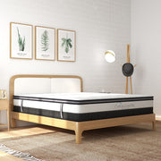 Osteopedic Euro Top Mattress Pocket Spring Medium EuroTop Hybrid Design Bed