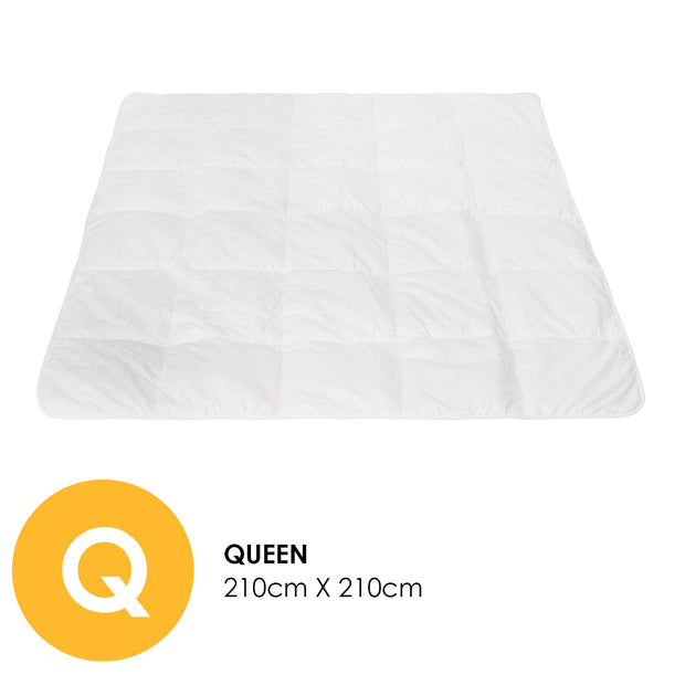 Royal Comfort 260GSM Deluxe Eco-Silk Touch Quilt 100% Microfibre Cover