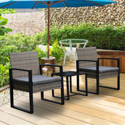 Arcadia Furniture Outdoor Wicker Rattan Patio Set Garden Patio Home