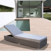 Arcadia Furniture Outdoor Sunlounge Set Rattan Garden Day Bed Lounger