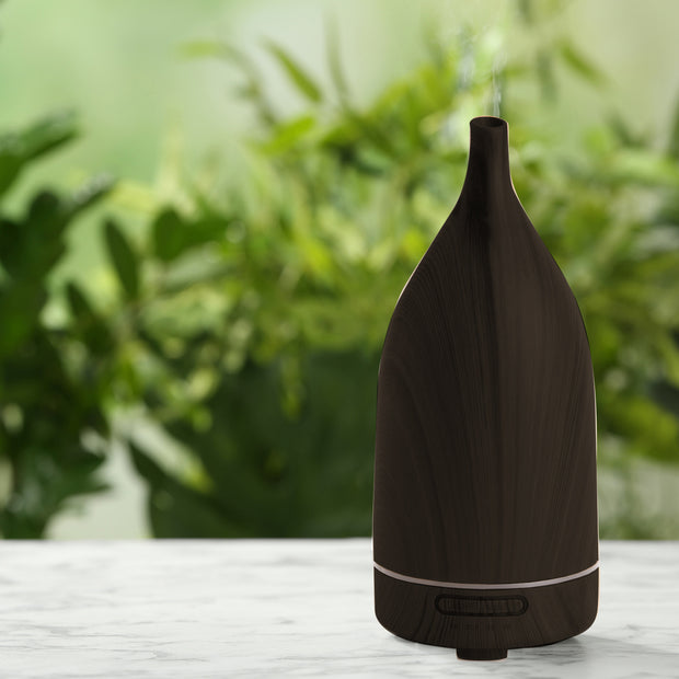 Milano Decor Aroma Diffuser Ultrasonic Humidifier Purifier And 3 Pack Oils