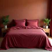 Royal Comfort Bamboo Blended Sheet & Pillowcases Set 1000TC Ultra Soft Bedding