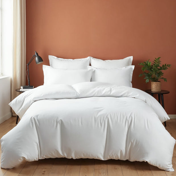 Royal Comfort 1000 Thread Count Bamboo Cotton Sheet and Quilt Cover Complete Set