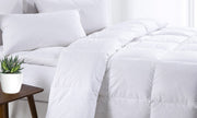 Royal Comfort 500GSM Goose Feather Down Quilt And Bamboo Quilted Pillow Set