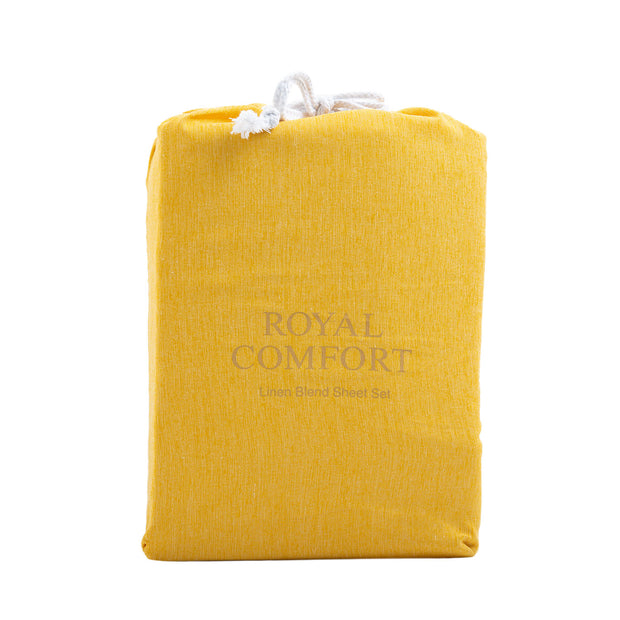 Royal Comfort Linen Sheet Set Premium Bedding Luxury Breathable Ultra Soft