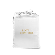 Royal Comfort Satin Sheet Set 3 Piece Fitted Sheet Pillowcase Soft Silky Smooth