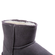 Royal Comfort Ugg Slipper Boots Mens Leather Upper Wool Lining Breathable