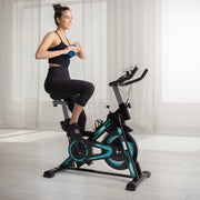 FitSmart Smart Cycle Exercise Bike Spin Bike Stationary Home Gym Fitness