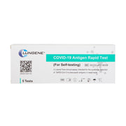 5 Pack Clungene COVID 19 Rapid Antigen Test