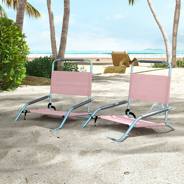 Havana Outdoors Beach Chair Folding Portable Summer Camping Outdoors