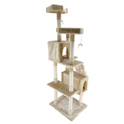 4Paws Cat Tree Scratching Post House Furniture Bed Luxury Plush Play