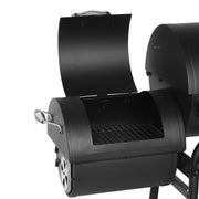 Havana Outdoors Charcoal 2-IN-1 BBQ Smoker Grill Barbecue Outdoor Cooking