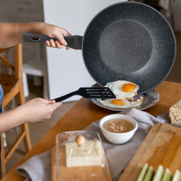 Stone Chef Forged Wok Non Stick Cookware Kitchen