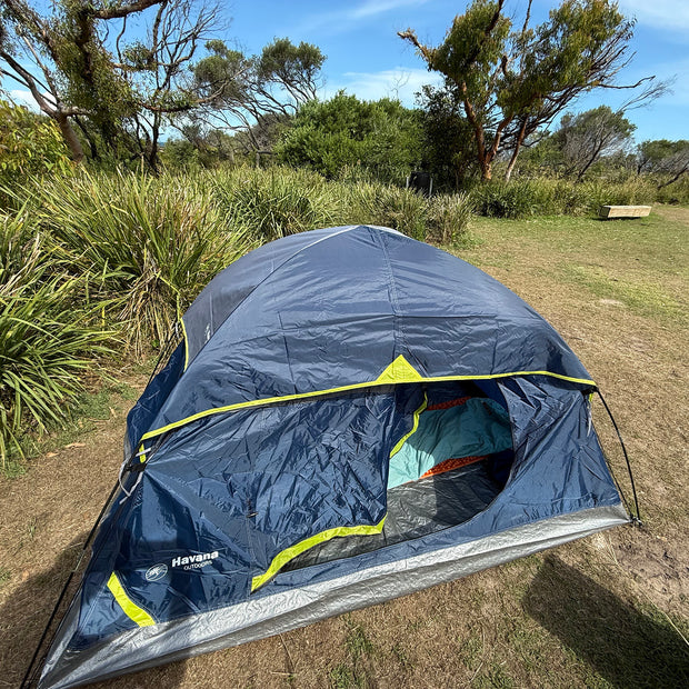 Havana Outdoors 2-3 Person Tent Lightweight Hiking Backpacking Camping