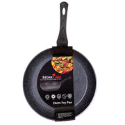 Stone Chef Forged Frying Pan Cookware Kitchen Fry Pan Grey Handle