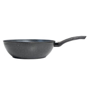 Stone Chef Forged Wok Non Stick Cookware Kitchen Grey Handle