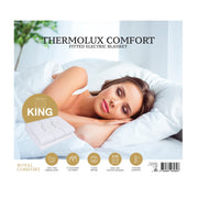 Royal Comfort Thermolux Comfort Electric Blanket Fully Fitted Washable