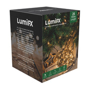 LumiFx 500 LED Powered String Lights 8 Lighting Effects 25 Metres Warm White