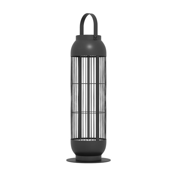 Havana Outdoors Portaheat 1000 Electric Heater Patio Stainless Steel Black