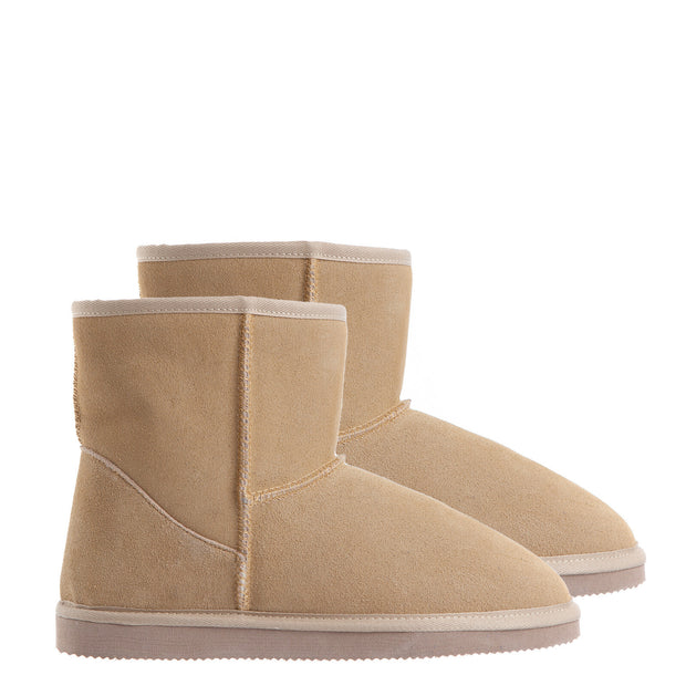 Uggaroo Ugg Slipper Boots Womens Leather Upper Wool Lining Breathable