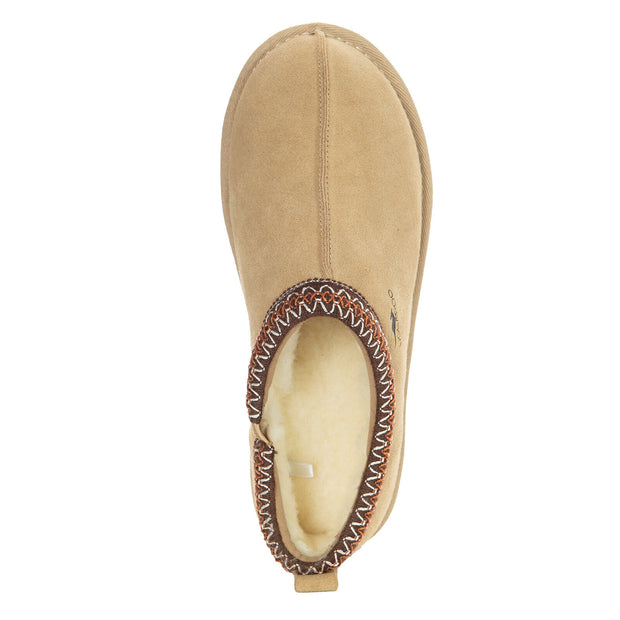 Uggaroo Lottie Ugg Slippers Womens Leather Upper Wool Lining Breathable