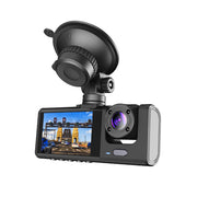 I-Hawk Defender Dual Dash Camera Full HD 1080p G-Sensor Loop Recording Black