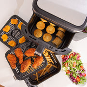 Kitchen Couture 11L Clear View Vertex Dual Draw Air Fryer
