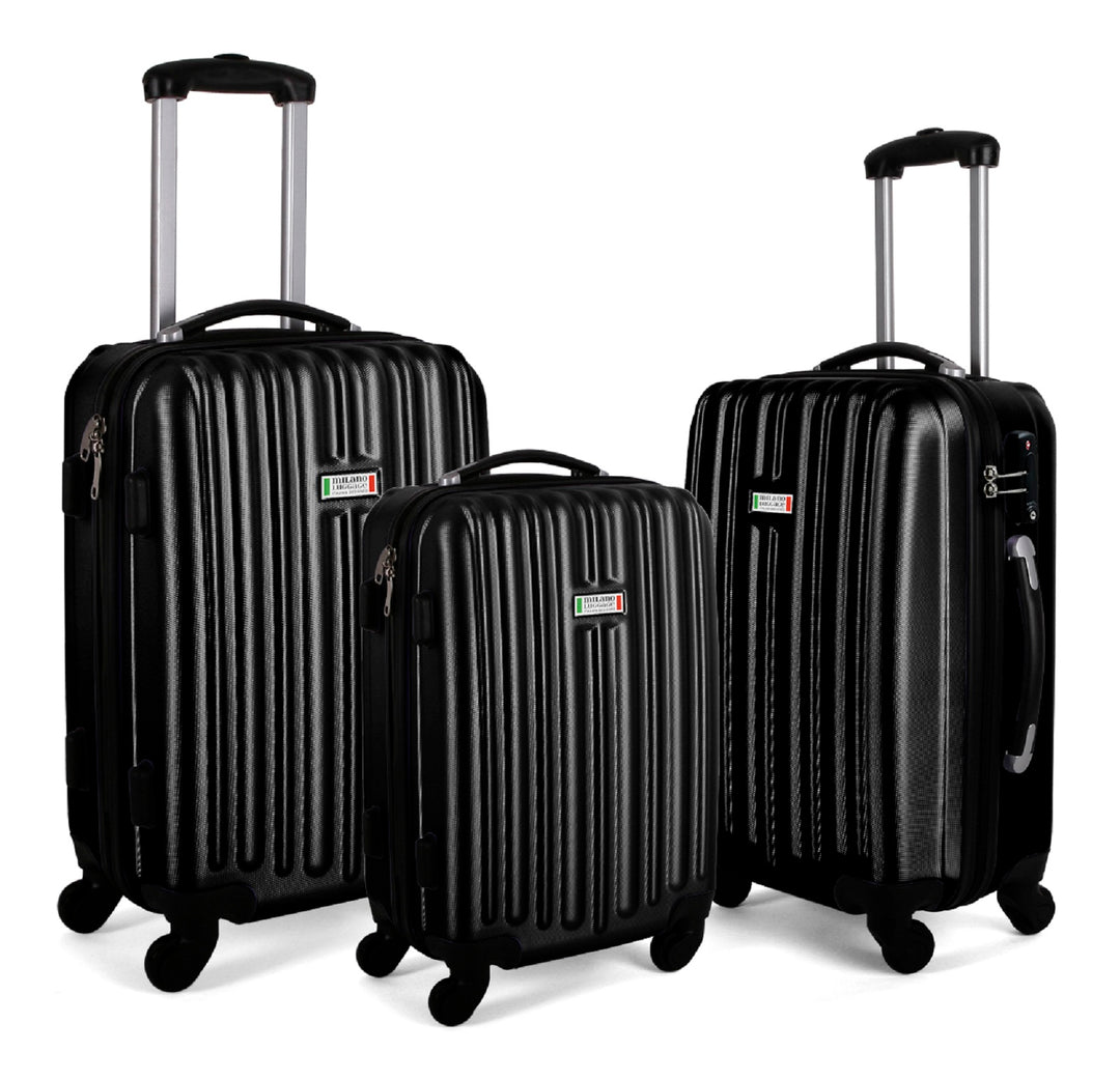 Milano abs luxury shockproof luggage on sale