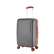 Milano Elite 3pc ABS Luggage Suitcase Luxury Hard Case Shockproof Travel Set