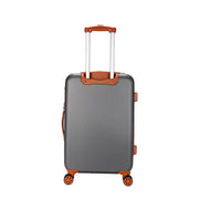 Milano Elite 3pc ABS Luggage Suitcase Luxury Hard Case Shockproof Travel Set