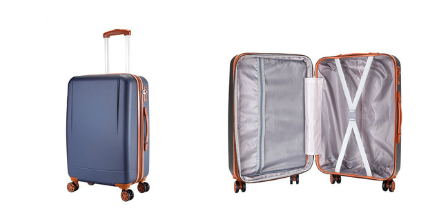 Milano abs luxury shockproof luggage online