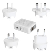 Travel Charger Universal 4 USB Ports Portable