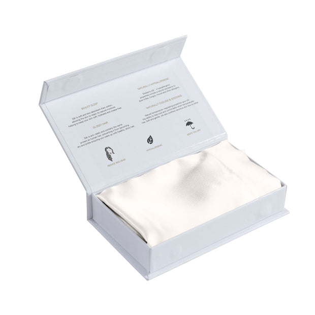 Royal Comfort Mulberry Soft Silk Hypoallergenic Pillowcase Twin Pack