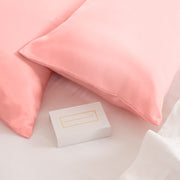 Royal Comfort Mulberry Soft Silk Hypoallergenic Pillowcase Twin Pack