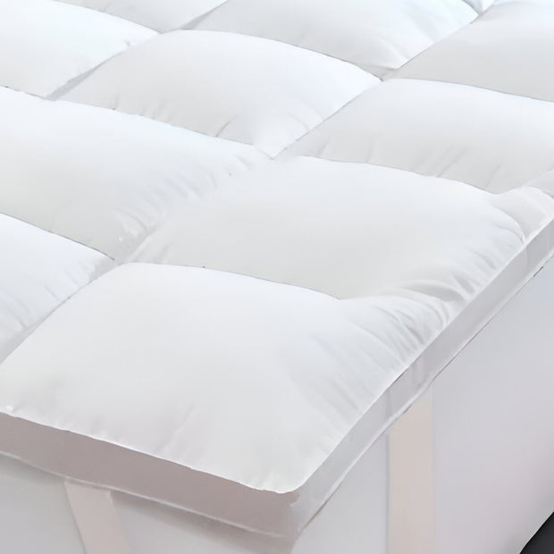 Royal Comfort Duck Feather and Down Mattress Topper 1800GSM Pillowtop Underlay