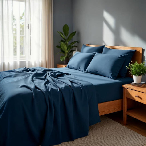 Royal Comfort 2000 Thread Count Bamboo Cooling Sheet Set Ultra Soft Bedding