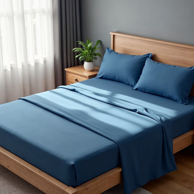 Royal Comfort 2000 Thread Count Bamboo Cooling Sheet Set Ultra Soft Bedding