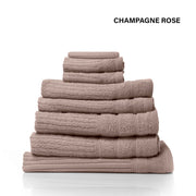 Royal Comfort Eden Cotton 600GSM Luxury Bath Towels Set