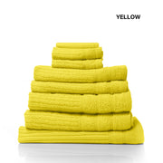 Royal Comfort Eden Cotton 600GSM Luxury Bath Towels Set