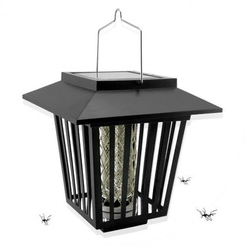 2 in 1 Bug Zapper and LED Light Mosquito Insect Fly Killer Garden Outdoor Decor