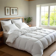 Goose Feather & Down Quilt 500GSM + Goose Feather and Down Pillows 2 Pack Combo