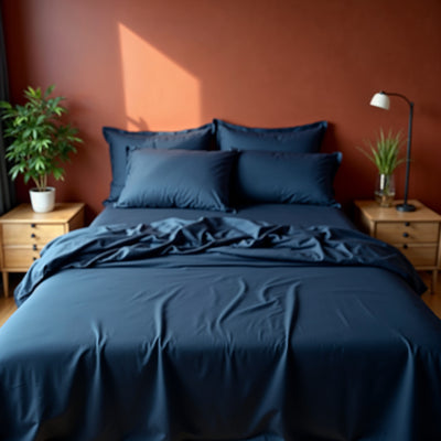 Royal Comfort Bed Set 1 x Bamboo Cotton Balmain Sheet Set And 1 x Bamboo Quilt