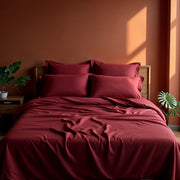 Royal Comfort Bed Set 1 x Bamboo Cotton Balmain Sheet Set And 1 x Bamboo Quilt