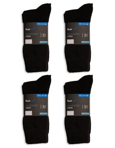 Mens 20 Pack Socks Business Crew