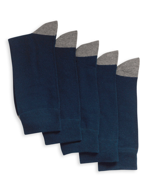 Mens 20 Pack Socks Business Crew