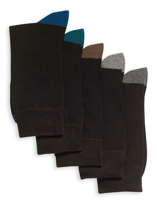 Mens 20 Pack Socks Business Crew