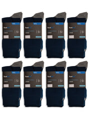 Mens 40 Pack Socks Business Crew