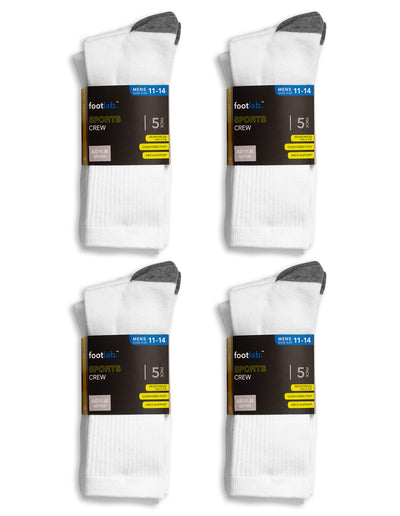 Mens 20 Pack Socks Sports Crew