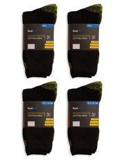 Mens 12 Pack Socks Workwear Crew, Cotton